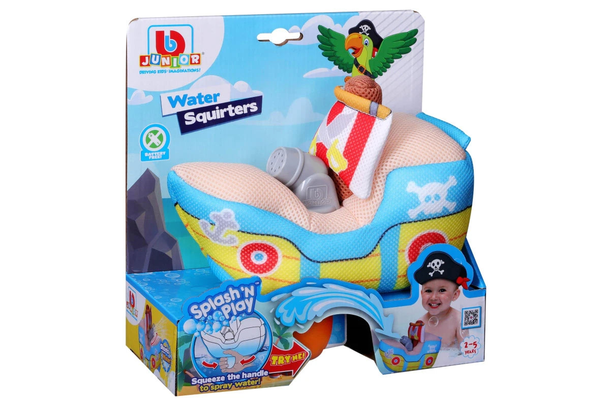 Bb Junior SPLASH & PLAY WATER SQUIRTERS PIRATE SHIP