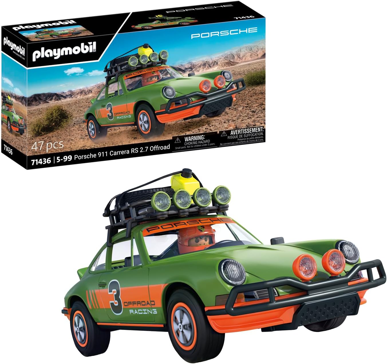 PLAYMOBIL PORSCHE 911 CARRERA RS 2.7 OFFROAD