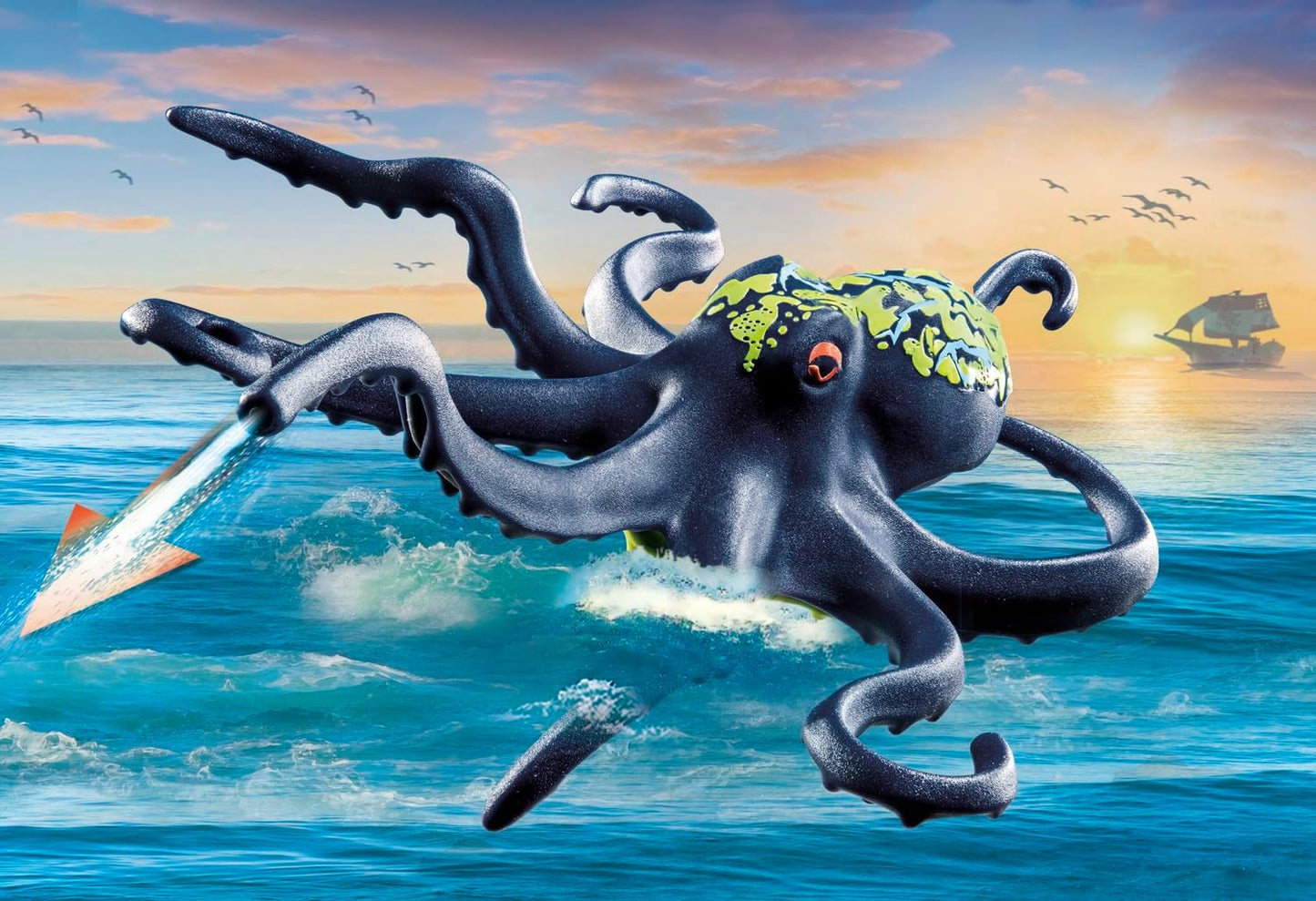 PLAYMOBIL PIRATES BATTLE WITH GIANT OCTOPUS