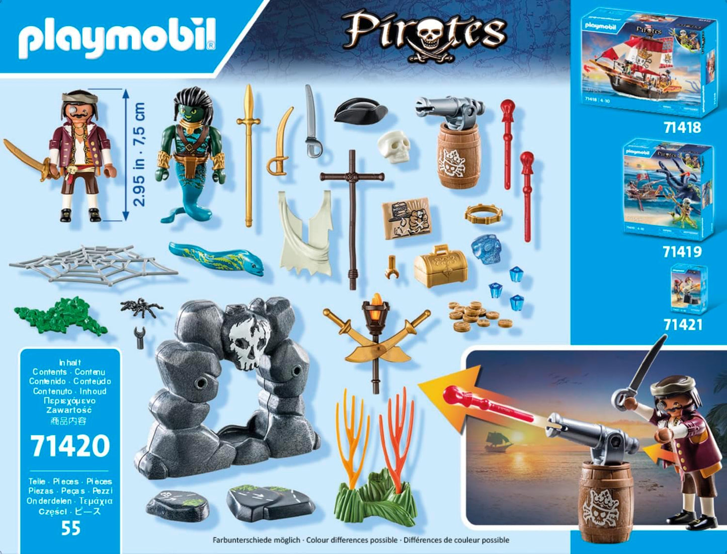 PLAYMOBIL PIRATES TREASURE HUNT