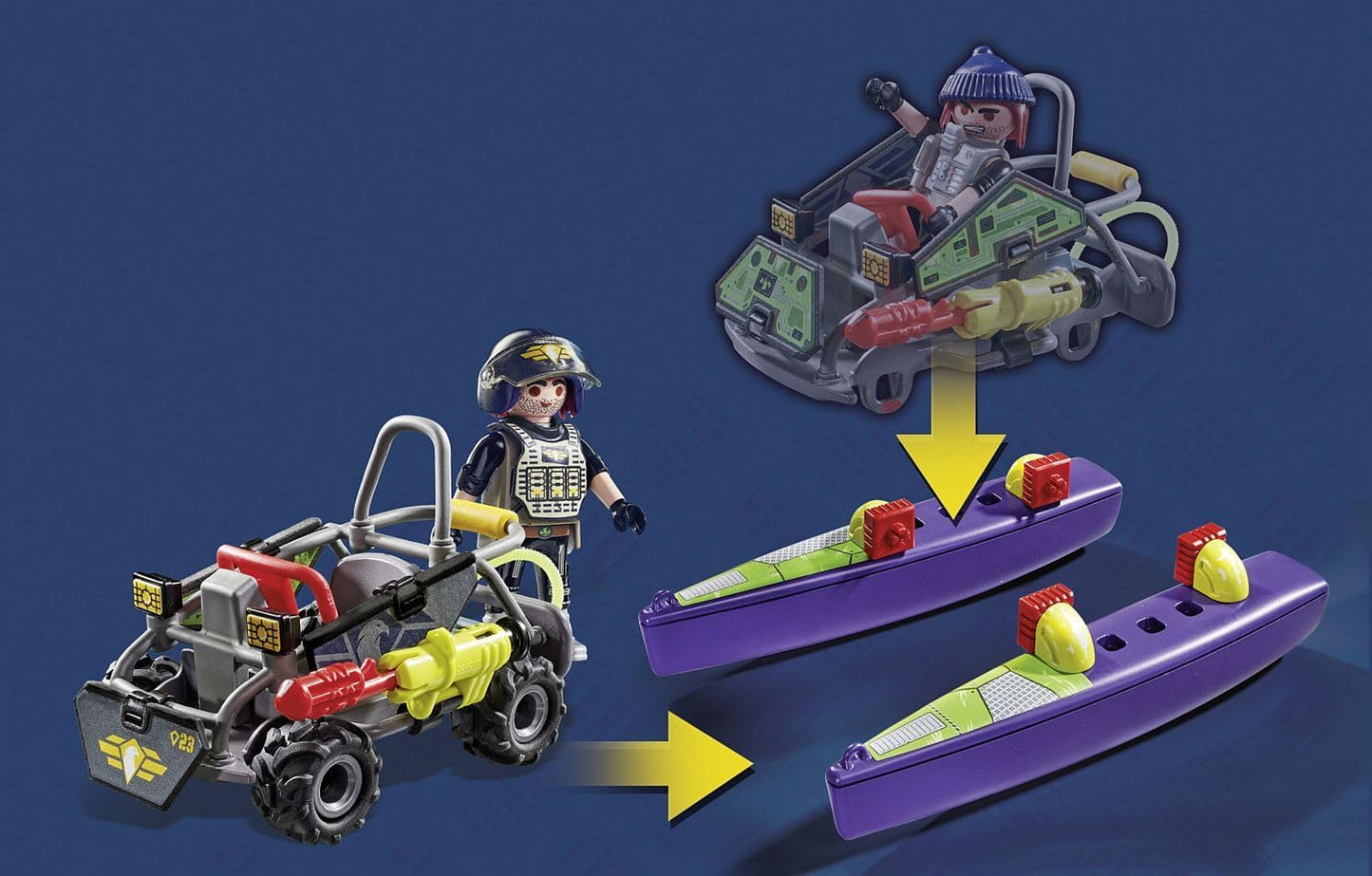 PLAYMOBIL CITY ACTION MULTI TERRAIN QUAD