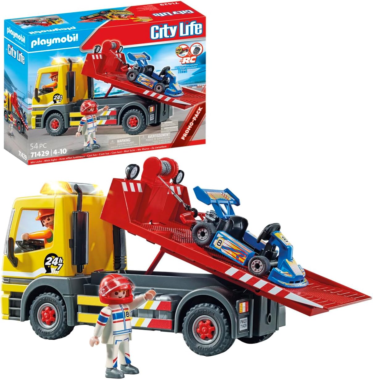 PLAYMOBIL CITY LIFE TOWING SERVICE