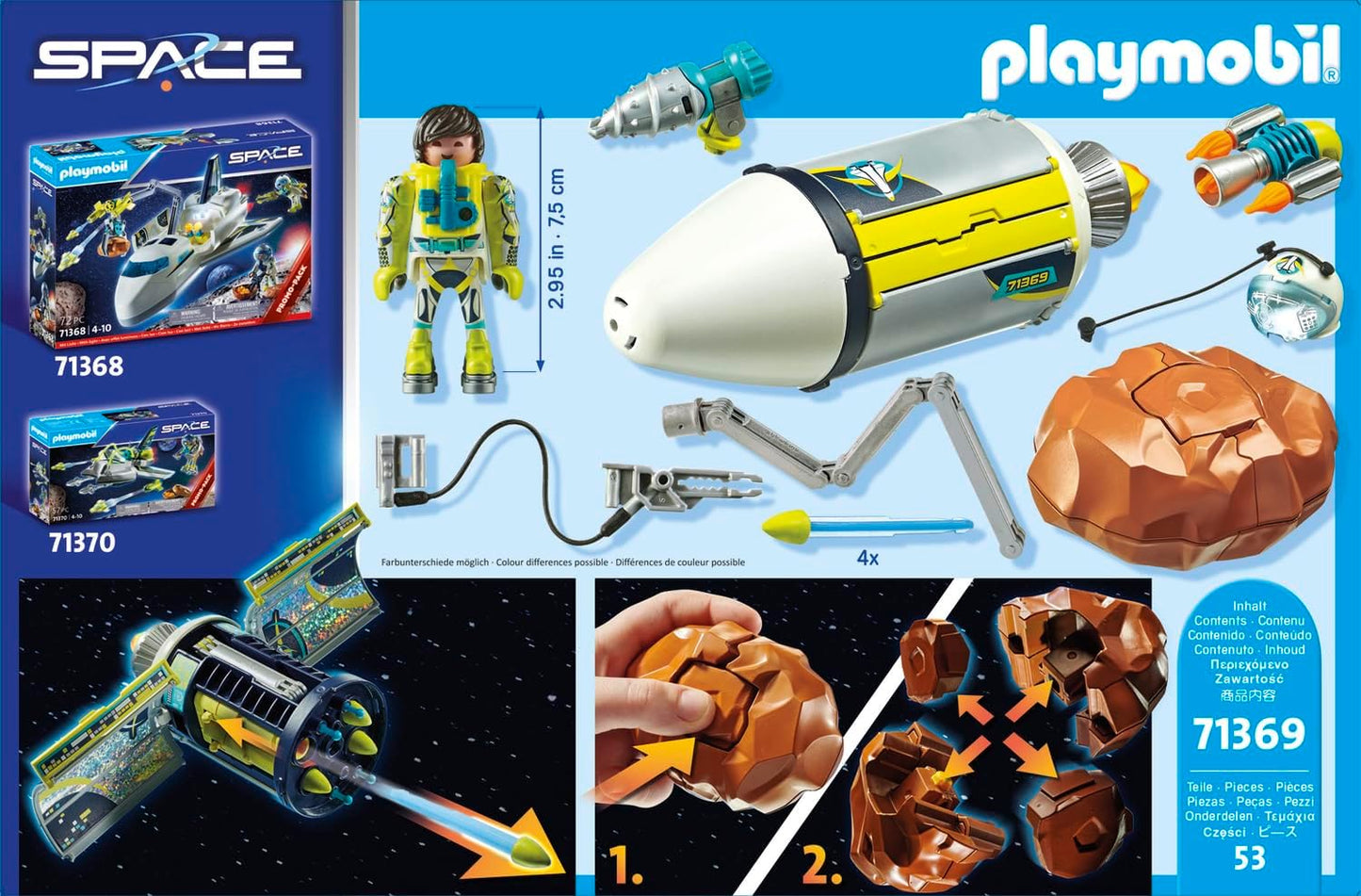 PLAYMOBIL SPACE METEROID DESTROYER