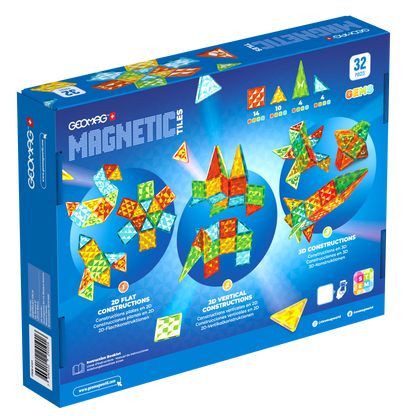 GEOMAG MAGNETIC TILES  GEMS 32