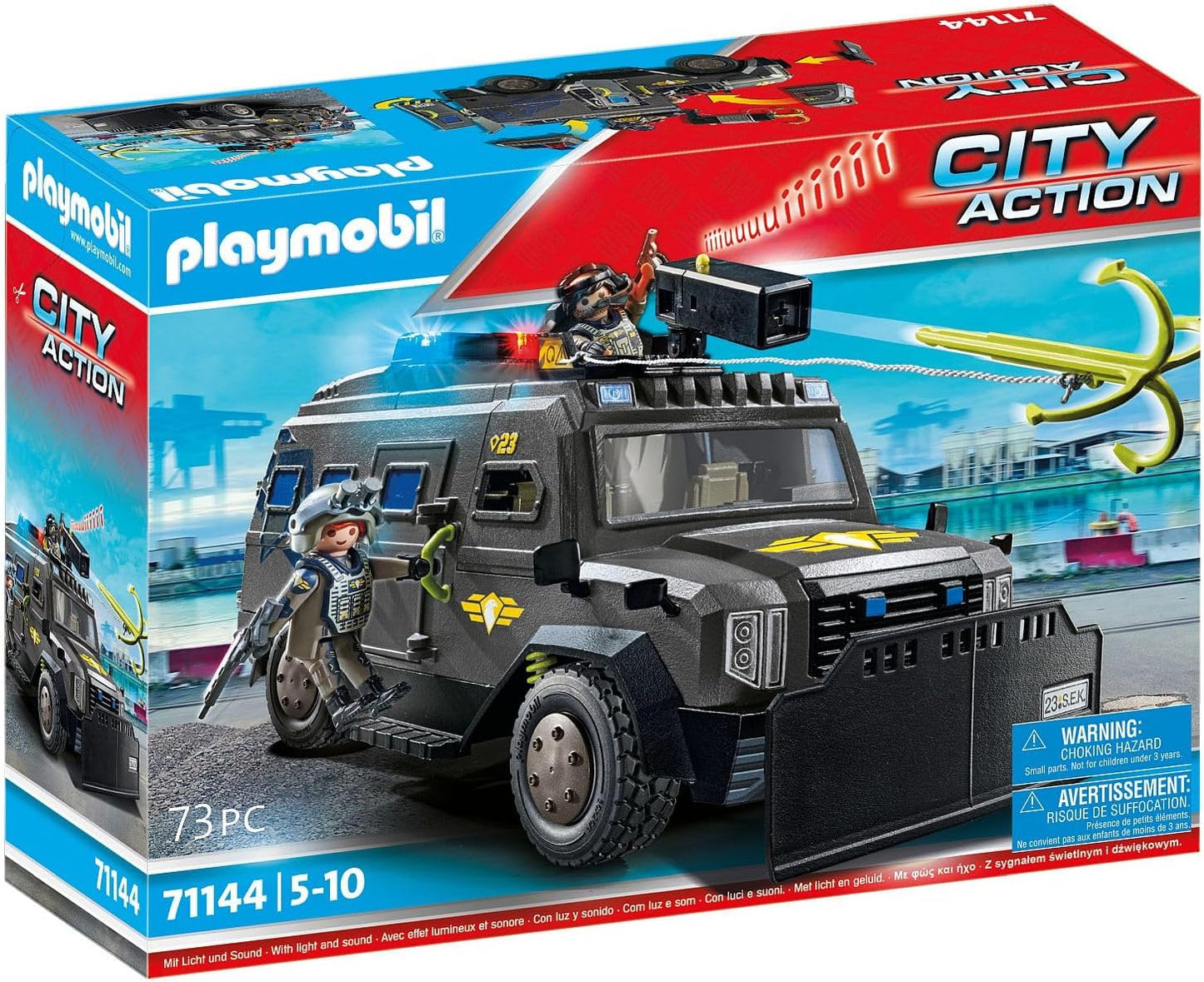 PLAYMOBIL CITY ACTION TACTICAL UNIT