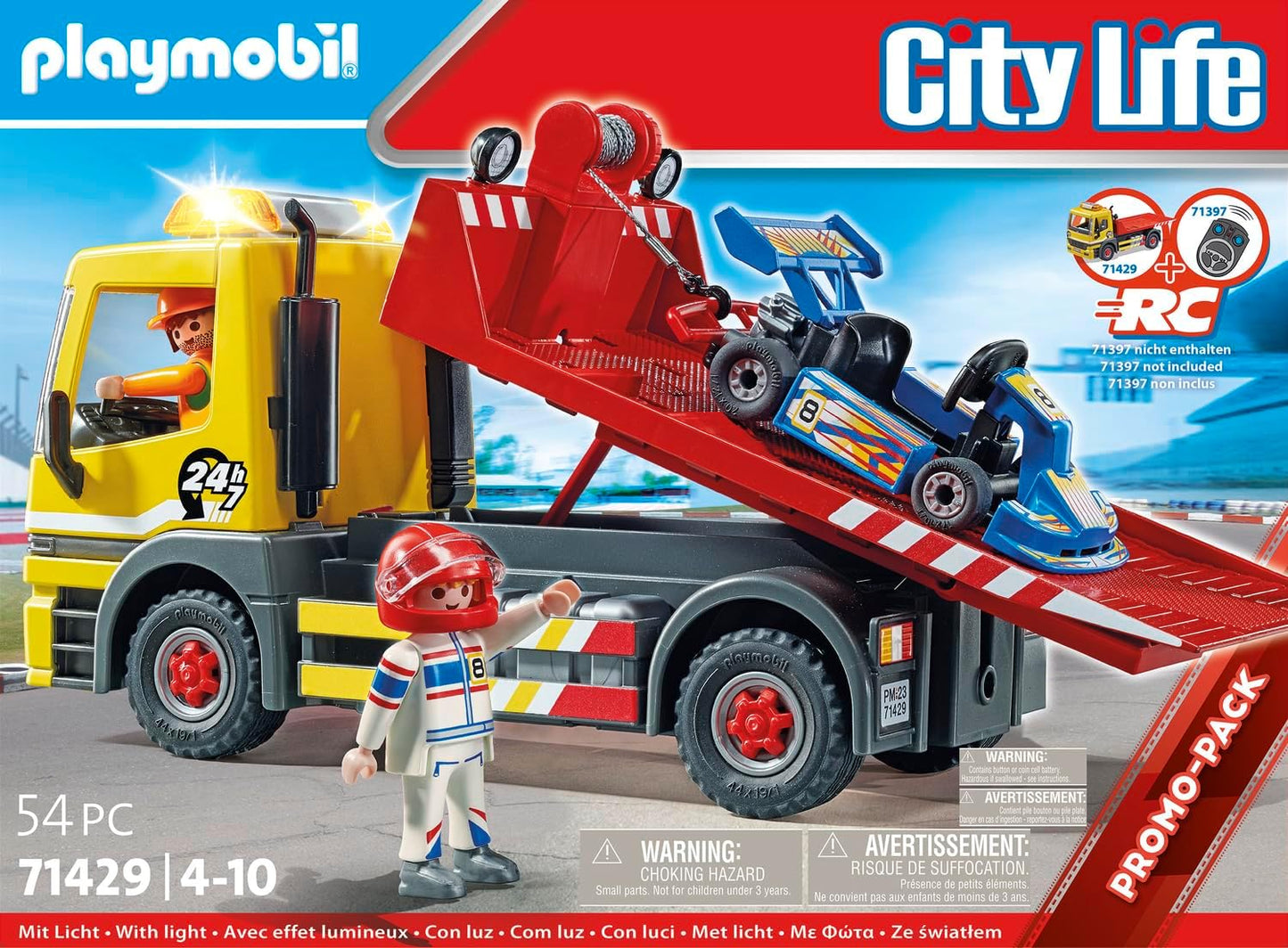 PLAYMOBIL CITY LIFE TOWING SERVICE