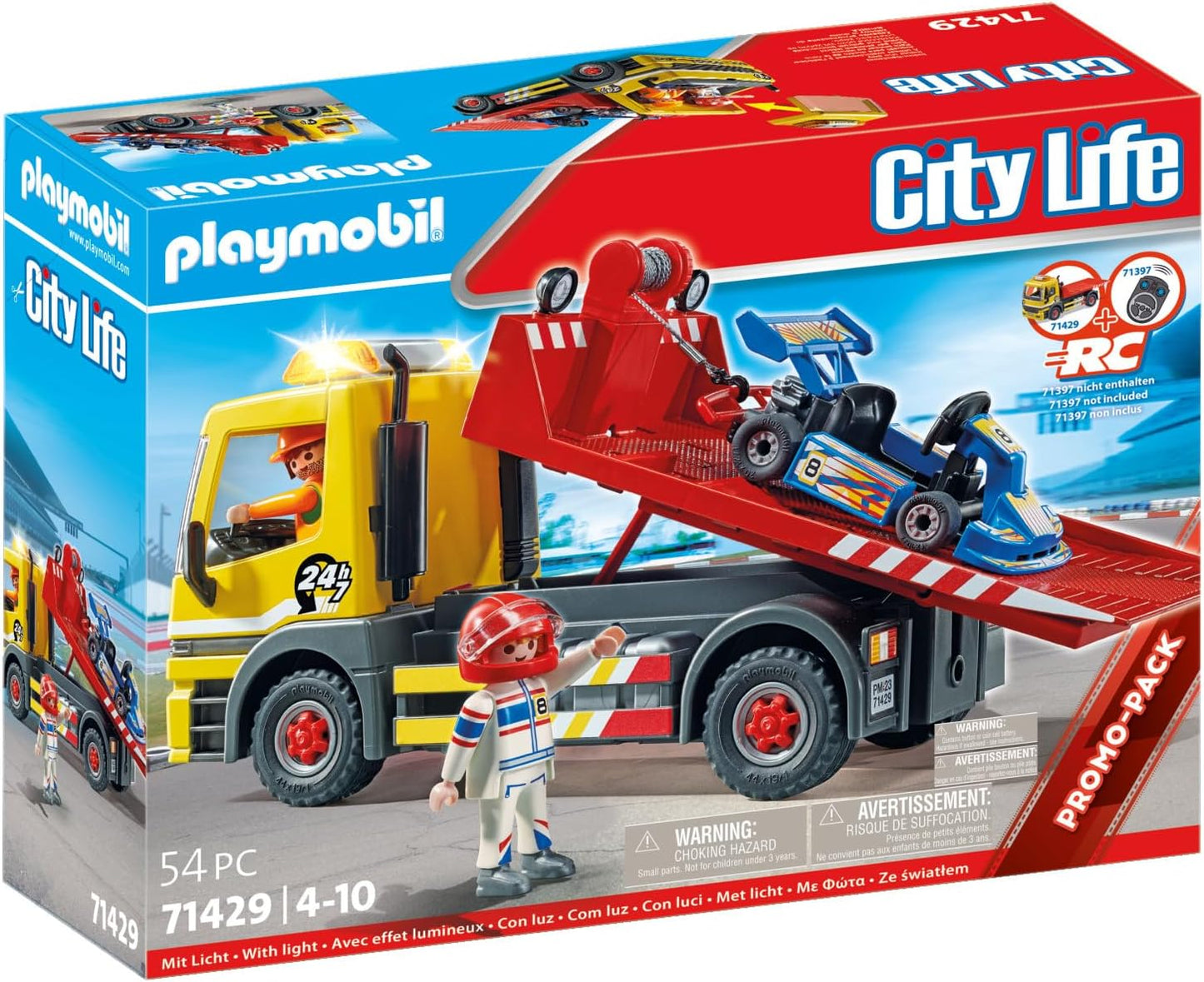 PLAYMOBIL CITY LIFE TOWING SERVICE