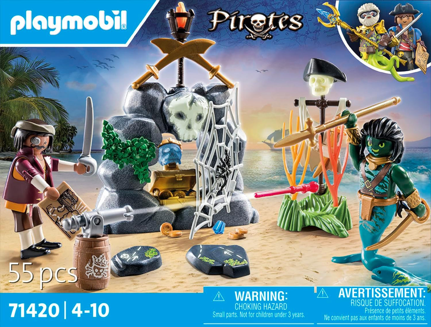 PLAYMOBIL PIRATES TREASURE HUNT