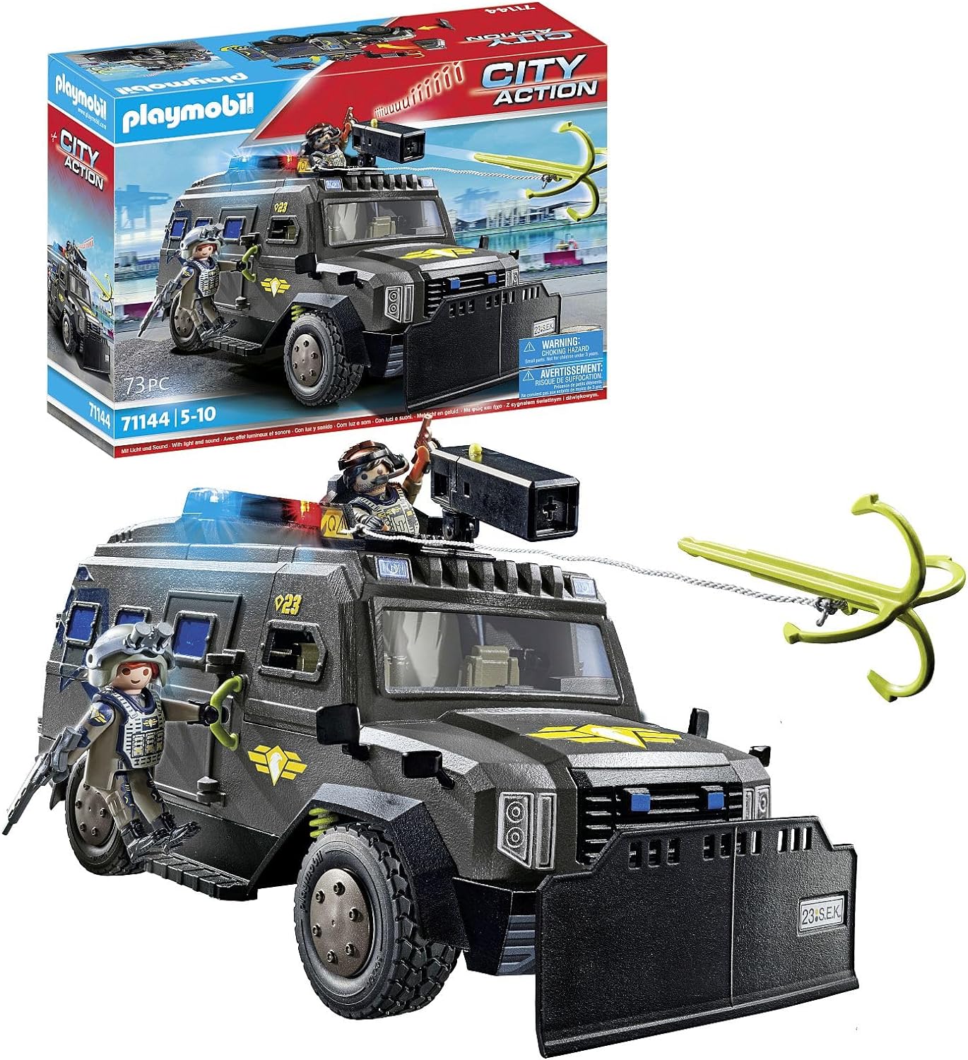 PLAYMOBIL CITY ACTION TACTICAL UNIT