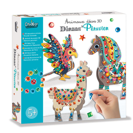 CRL ANIMAUX DECOS 3D DIAMS PERUVIEN CL161