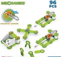 Geomag Mechanics Recycled Challenge Goal! 96 pcs GM778