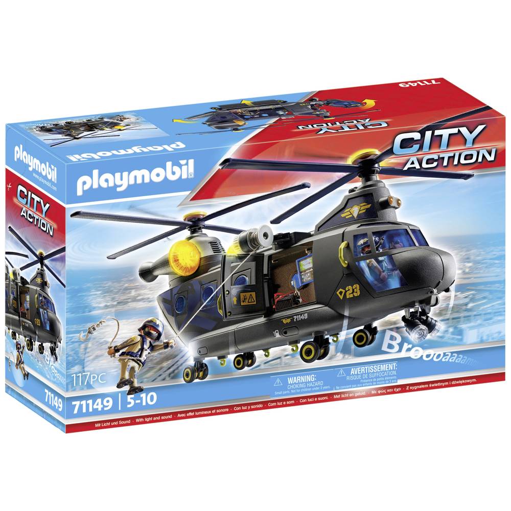 PLAYMOBIL CITY ACTION RESCUE AIRCRAFT