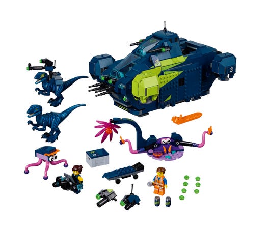 Rex ship best sale lego movie 2