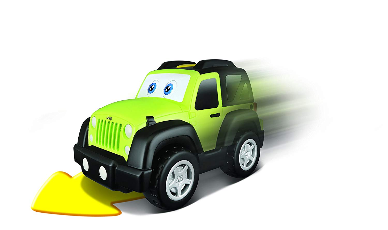 BBJunior Play & Go Funny Friend Jeep Wrangler Vehicle – Wild Willy