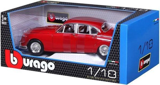 Bburago 1/18 Jaguar Mark II 1959 Diecast Model - Wild Willy