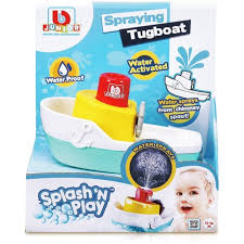 BBJ SPLASH & PLAY SPRAYING TUGBOAT 12 -36M - Wild Willy - Toys Lebanon